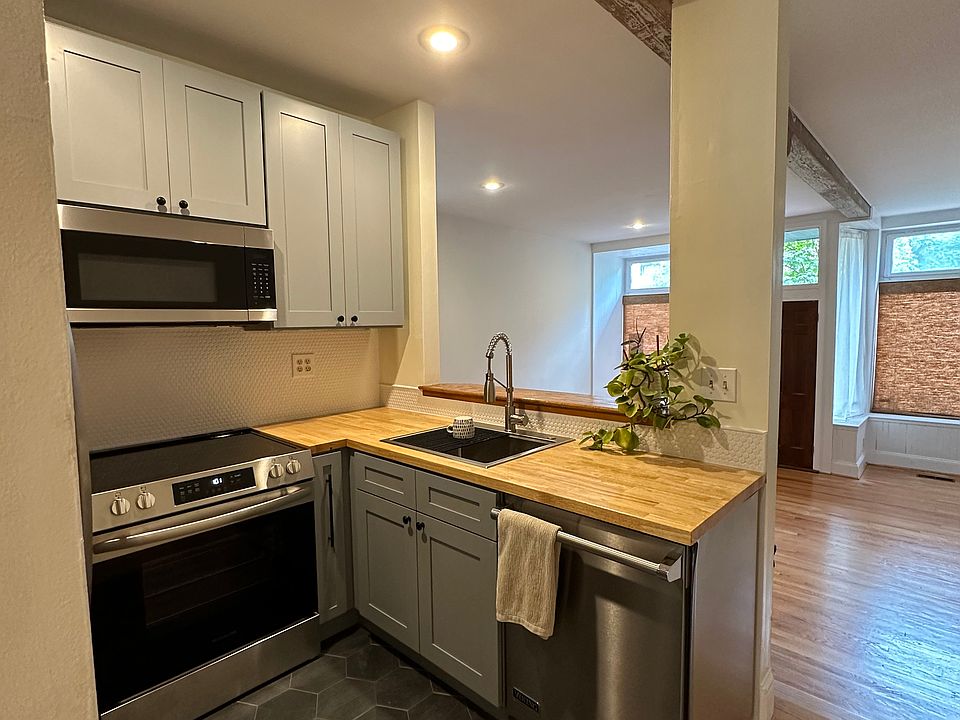 Brand new stainless steel appliances, cabinetry and countertops.