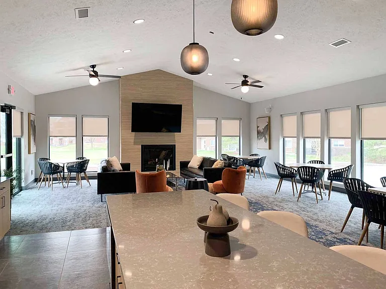 The possibilities are endless in our spacious clubhouse.