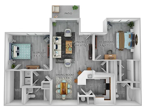 Floor plan B1 | Monaco