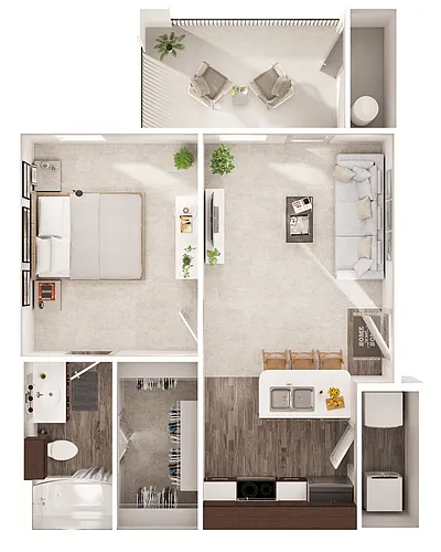 Floor plan A1
