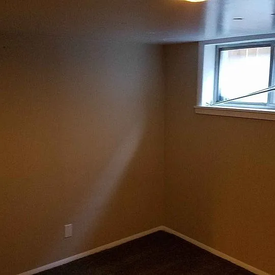 Basement bedroom