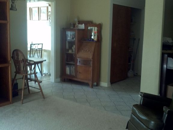 View From Formal Living Room Towards Kitchen, Hall, & Formal Dining Room