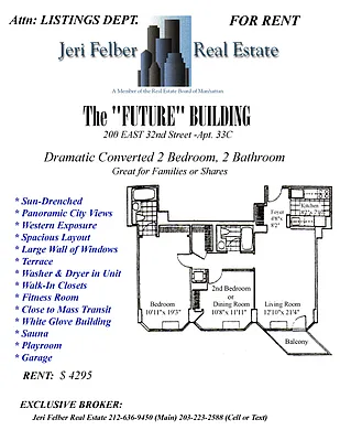 Rented by Jeri Felber, LREB | media 24