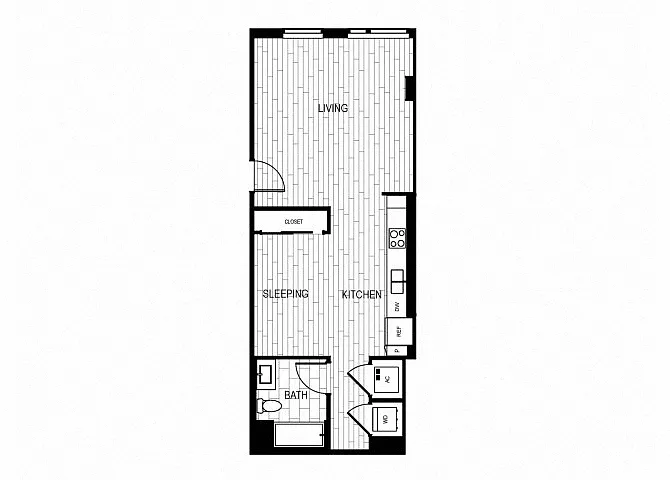 Floor plan Cerulean NW