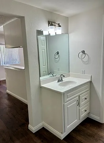 Separate Sink and Vanity Area for Added Convenience