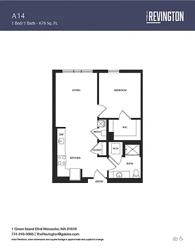 Floor plan A14