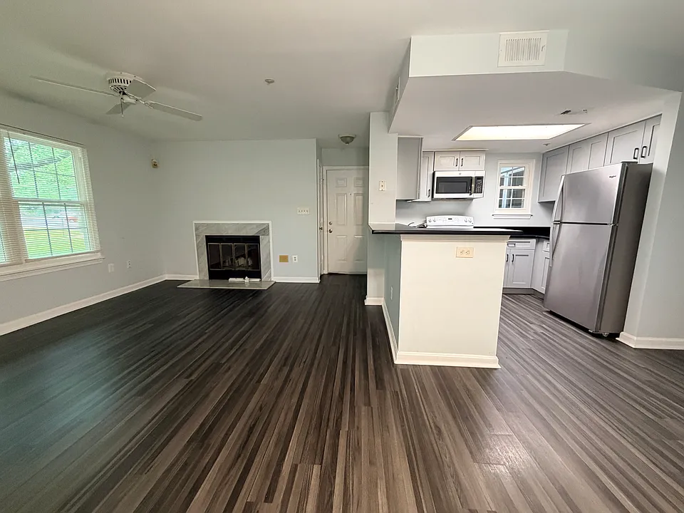 Living Room & Open Kitchen