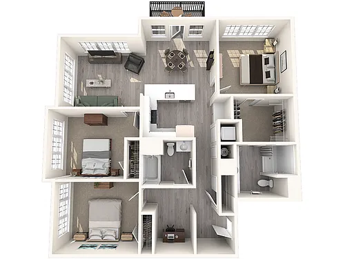 Floor plan D1