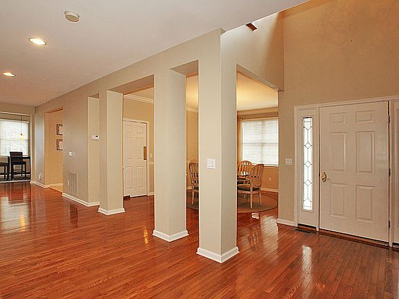 Sun filled open floor plan