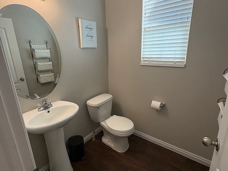 Half Bath on Main Floor