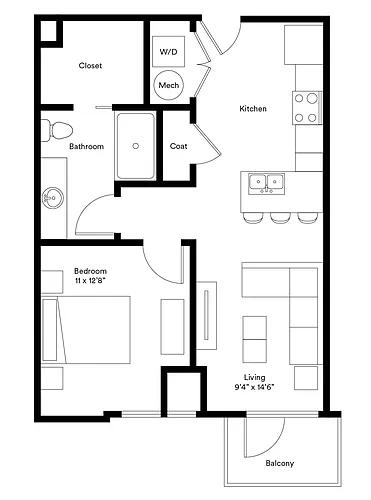 Floor plan The Tower A2
