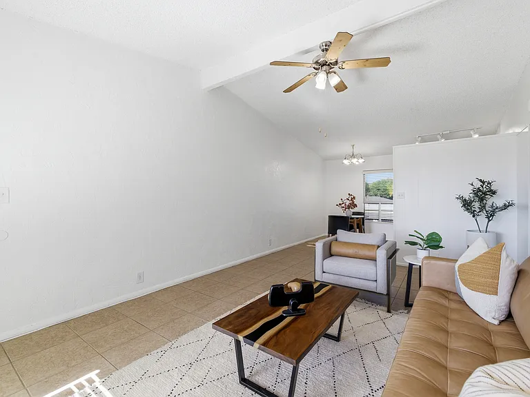 Every home features ceiling fans for added comfort and airflow.