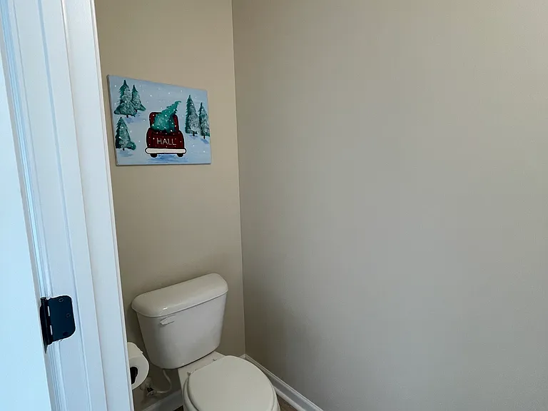 downstairs half bath