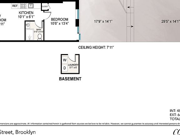 2nd image of 72A Somers St #1G