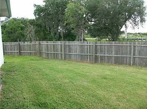 Fenced in Yard