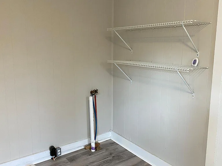 Laundry Hookups or lots of extra space
