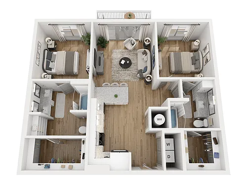 Floor plan B1a