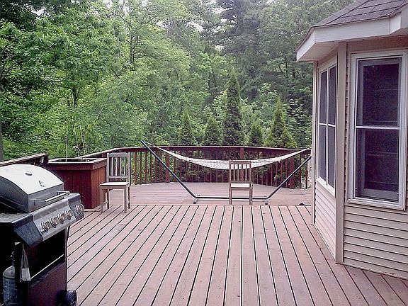 Sanctuary-like porch