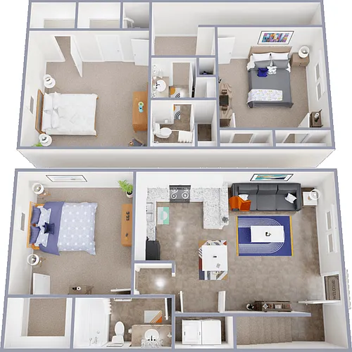 Floor plan 3 Bedroom
