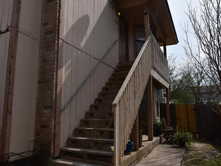 Stairs to the unit