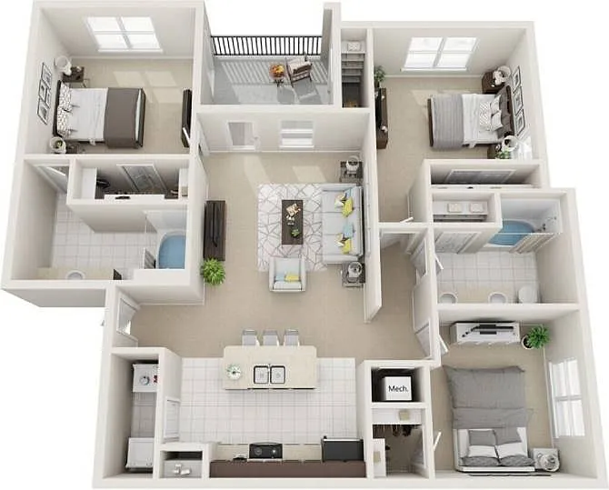 Floor plan The Retama