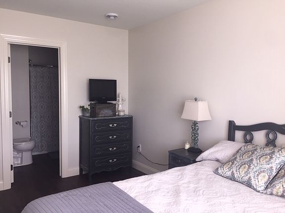 master en suite with walk in closet