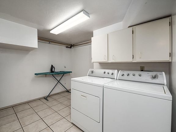 Laundry and storage room