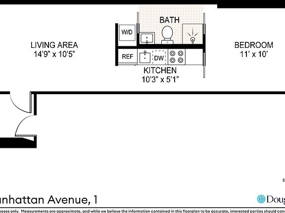 2nd image of 107 Manhattan Ave #1