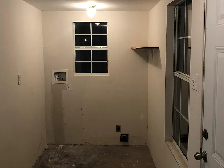Laundry Room Attached Behind Garage