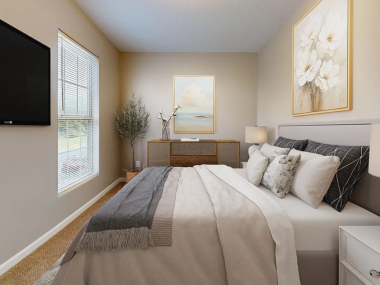 Bedroom with Natural Light