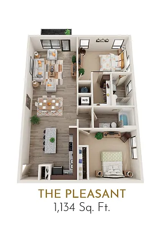 Floor plan The Pleasant