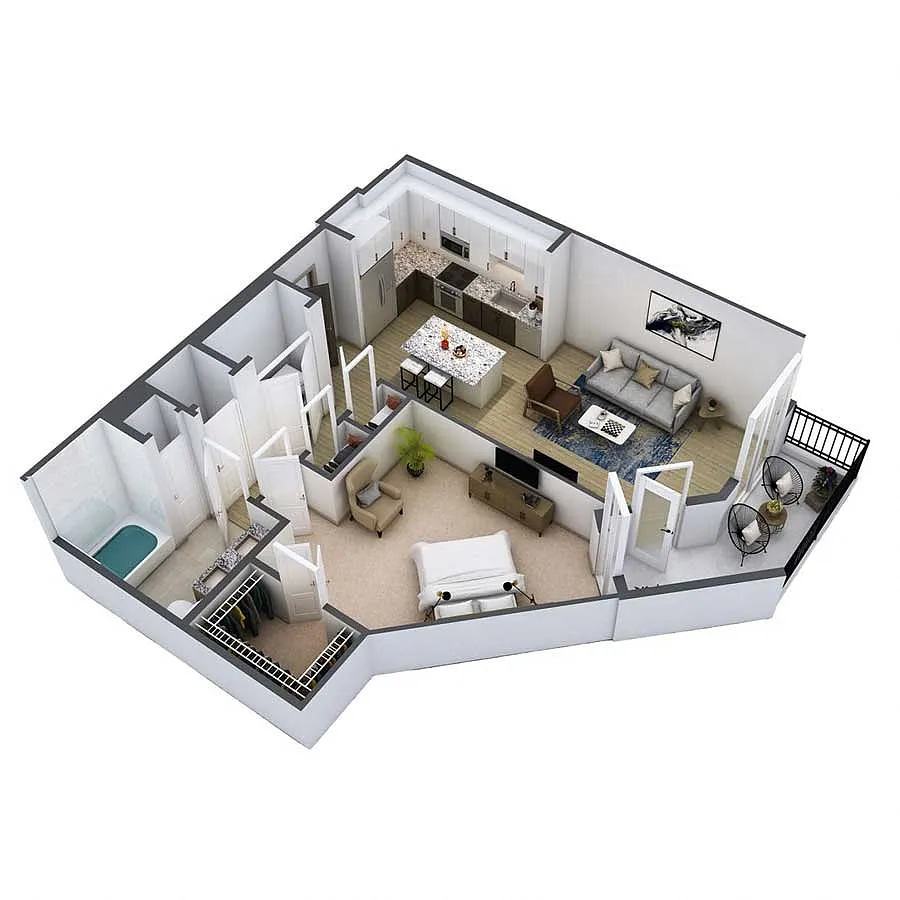 Floor plan Berne - A4