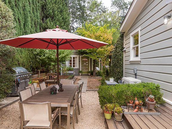 Dining terrace right off the kitchen and dining room