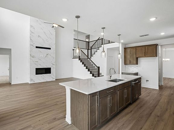Open concept plan throughout