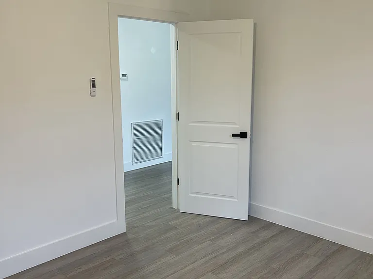 corner of first bedroom.