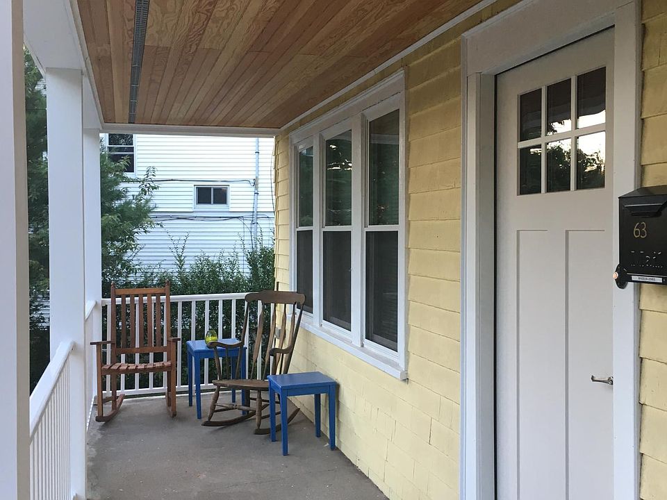 Welcome home! and Enjoy morning coffee on the front porch