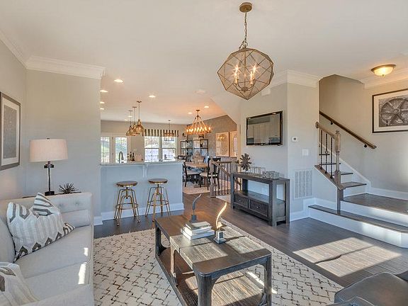 Open Main Level Family Room