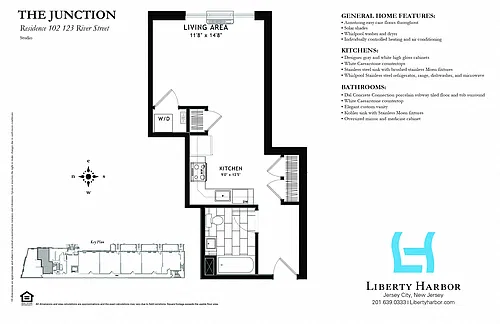 Floor plan JUNCTION-STUDIO PLAN A