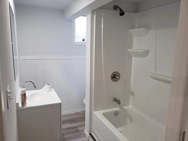 Renovated full bathroom