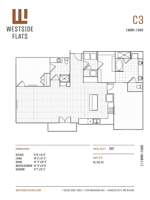 Floor plan C3