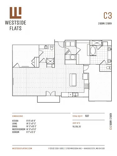 Floor plan C3