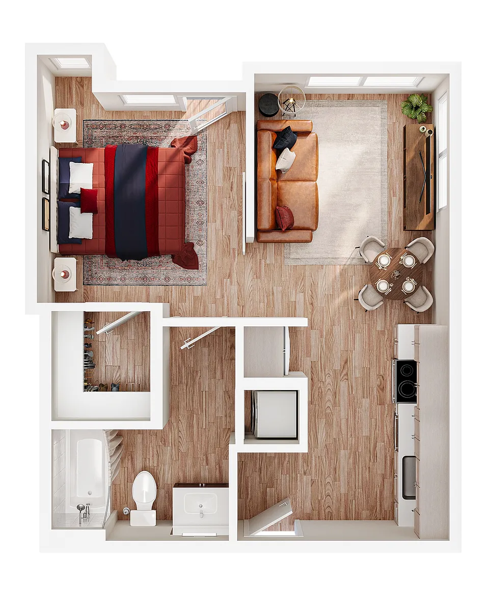 Floor plan 1UB