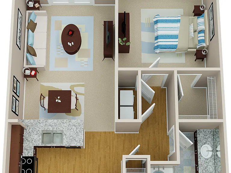 Avana Westside - Ansley RA - 1 Beds - 1 Baths - 756 Sq. ft.