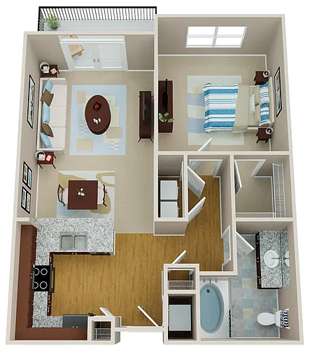 Floor plan Ansley RA
