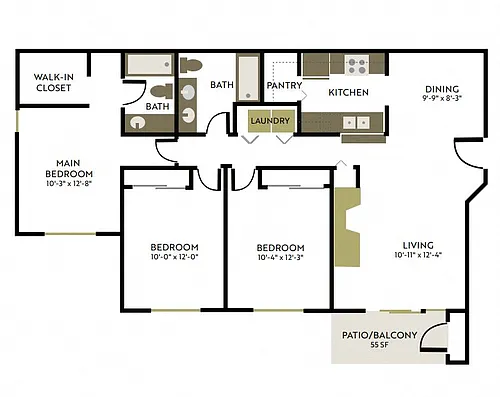 Floor plan C1