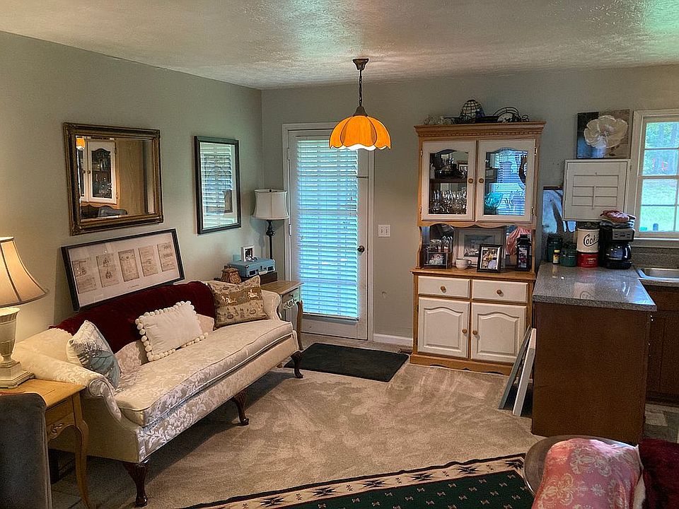 View into dining room.