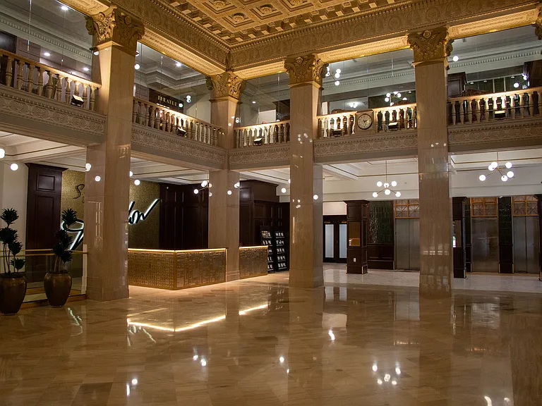 Historic Harlow Lobby