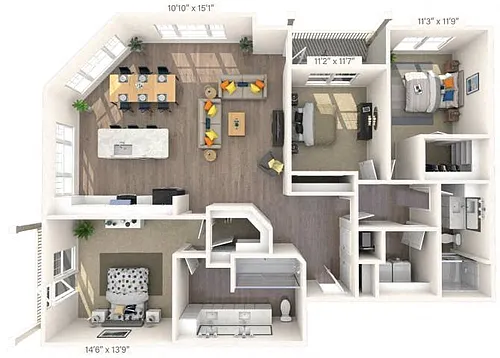 Floor plan Virginian