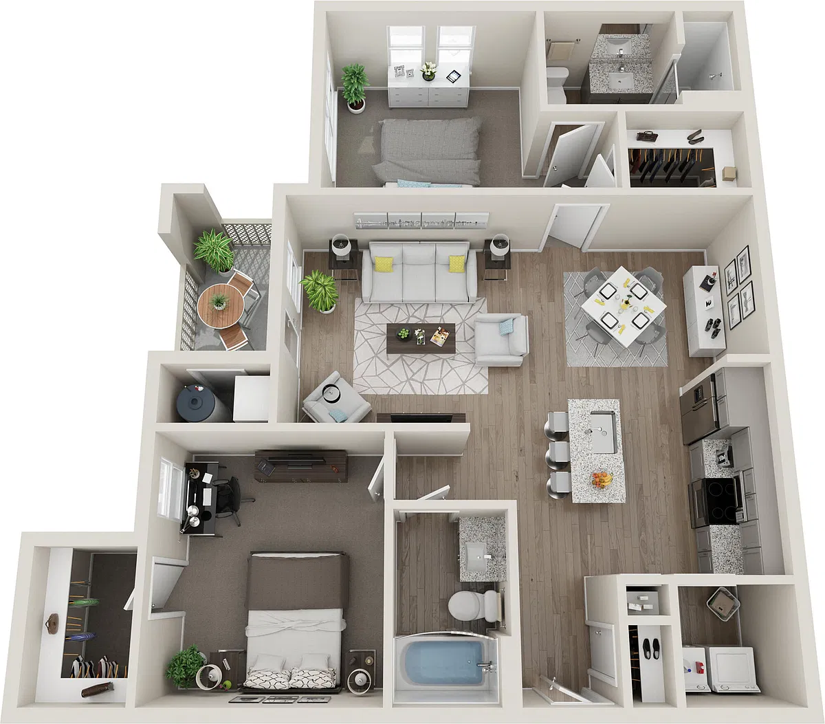 Floor plan B1