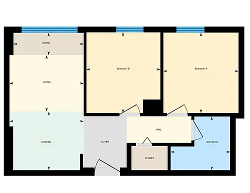 Floor plan The Hawk